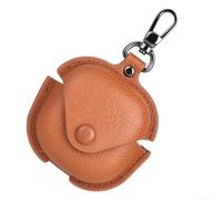 Coque de protection en cuir pour Samsung Galaxy Buds 4 Pro - Couverture intégrale anti-rayures - Plaque arrière fine en polycarbonate rigide avec pare-chocs en TPU souple pour un usage quotidien (kaki