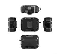 Coque de protection en fibre de carbone ABS pour JBL Wave BEAM2 (vert) | Texture en fibre de carbone ABS, surface résistante aux rayures, design léger, noir, blanc, rose, vert, bleu