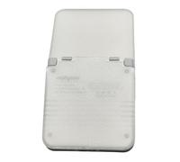 Coque de protection en latex souple pour console MIYOO Flip en TPU - Imprimé 3D - Housse de protection pour console de jeu - Accessoires à rabat (blanc transparent)