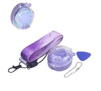 Coque de protection en PC compatible avec Tamagotchi Original GEN3 - Coque antichoc avec cordon et chaîne pour animaux électroniques