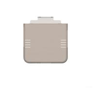 Coque de protection en PC pour Miyoo Flip V2, design absorbant les chocs et anti-rayures, couverture grise transparente avec ajustement précis, pour les joueurs et l'utilisation de voyage