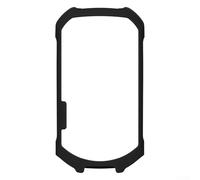 Coque de protection en plastique PP pour ordinateur de vélo, design semi-enveloppé, convient pour Garmin 1050 pour protéger pendant les promenades en plein air (noir)
