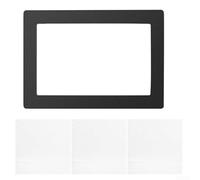 Coque de protection en résine pour imprimante 3D DLP - 241 x 171 mm - Anti-poussière et anti-fuite - Comprend 1 tampon + 3 chiffons anti-peluches (1 pièce)