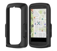 Coque de protection en silicone anti-chute pour Bryton Rider S810 avec ajustement précis et prise en main améliorée pour vélo GPS en plein air (noir)