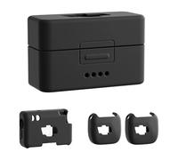 Coque de protection en silicone anti-poussière pour microphone - Antichoc - Boîte de chargement - Absorption des chocs - Accessoires de microphone