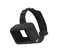 Coque de protection en silicone antichoc et anti-rayures pour caméras d'action avec sangle réglable anti-perte