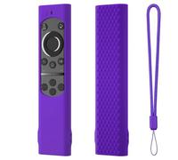 Coque de protection en silicone antichoc pour télécommande Samsung TM2180E BN59-01385A BN59-01311 BN59-01327 BN59-01357 RMCSPB1FP1 Violet foncé
