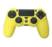 Accessoire pour manette OEM Coque de protection en silicone antidérapant pour manette PS4/Slim/Pro - Jaune