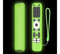 Coque de protection en silicone antidérapant pour télécommande Homatics Box pour R Plus, coque de protection antichoc avec cordon, design léger (vert nuit)