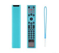 Coque de protection en silicone antidérapante pour télécommande Hisense Erf6a66 - Résistante aux chocs - Souple - Avec surface antidérapante - Couleur bleue - Pour unité TV (bleu lumineux)