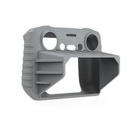 Coque de protection en silicone avec pare-soleil pour télécommande DJI Air 3 RC 2 (gris)