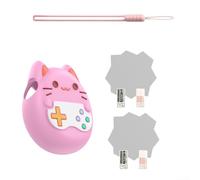 Coque de protection en silicone avec protection d'écran intégrée et cordon tour de cou pour Tamagotchi Paradise Pet Machine Connection Modèle résistant aux chocs Couleur au choix Convient pour les