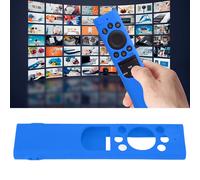 Coque de protection en silicone bleu pour télécommande Samsung, modèle TM2180EcoBN59