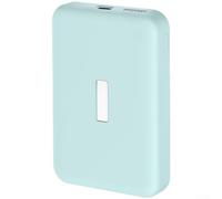 Coque de protection en silicone compatible avec la banque d'alimentation magnétique Anker Maggo 10 000 mAh résistante aux chocs Coque souple complète pour l'accès aux ports et boutons Bouclier contre