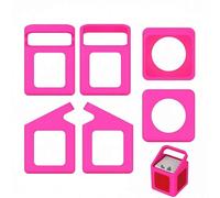 Coque de protection en silicone compatible avec lecteur audio Toniebox 1, portable souple et agréable pour la peau avec poignée intégrée, coque anti-chute résistante à l'eau pour haut-parleur pour