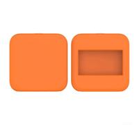 Coque de protection en silicone compatible avec NETGEAR Nighthawk M6 Pro, étui résistant aux chocs avec poignée antidérapante, étui léger pour routeur, noir et orange (orange)