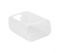 Coque de protection en silicone conçue pour Eufy Security Outdoor pour SoloCam pour S230 S40 avec découpes précises pour panneau solaire et objectif (blanc)