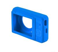 Coque de protection en silicone conçue spécifiquement pour KODAK PIXPRO FZ55 contre les rayures et les chocs (bleu)
