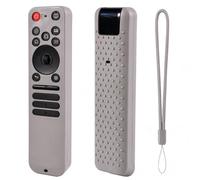 Coque de protection en silicone grise pour LG MR25GA compatible avec télécommande LG OLED Smart TV C5 B5 G5 M5 Series MR25GA