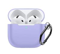 Coque de protection en silicone liquide Pro2 Drop 1/2/3 pour AirPods 4, coque souple pour casque fin