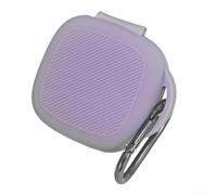 Coque de protection en silicone offrant une protection à 360 degrés pour écouteurs ouverts Raycon Essential Résistant à la sueur et à l'eau Violet