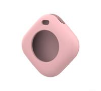Coque de protection en silicone pour Airtag avec dragonne permettant une fixation sûre et une protection contre les impacts quotidiens (poudre + anneau de corde)