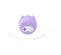 Coque de protection en silicone pour animal virtuel Punirunes avec ajustement sécurisé et attache de cordon offrant une prise en main confortable et une résistance aux rayures (violet)