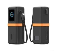 Coque de protection en silicone pour Anker A1695 165 W Power Bank antichoc - Coque de protection en silicone épais (noir)