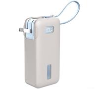 Coque de protection en silicone pour Anker-Nano 3 en 1 10 000 mAh Power Bank (gris)