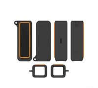 Coque de protection en silicone pour Anker pour Prime Power Bank 220 W A110B, anti-rayures, réutilisable, accès complet à tous les ports et boutons (orange)