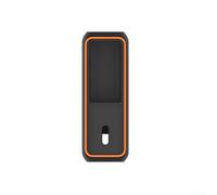 Coque de protection en silicone pour Anker Zolo Power Bank 25 000 mAh 165 W, couverture complète avec découpes précises pour les ports, design compact en noir (noir orange)