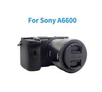 Coque de protection en Silicone pour appareil photo, armure, pour Sony Alpha A6000 A6100 A6300 A6400 A6500 A6600 A5100 A5000-A6600 Noir