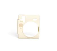 Coque de protection en silicone pour appareil photo Instax mini99, couleur unie, résistante à la poussière et aux taches, Blanc clair., Unisexe