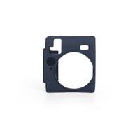 Coque de protection en silicone pour appareil photo Instax mini99, couleur unie, résistante à la poussière et aux taches, bleu, Unisexe