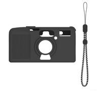 Coque de protection en silicone pour appareil photo KODAK Snapic A1 offrant une absorption constante et une préparation à l'état humide (Noir)