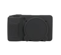 Coque de protection en silicone pour appareil photo RICOH GR4, coque souple de protection avec capuchon d'objectif pour appareil photo RICOH GR4, Noir , Unisexe