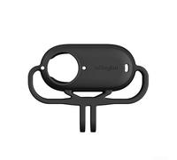 Coque de protection en silicone pour appareils photo Insta360 Go 3 et Go 3S, coque souple antichoc avec découpes précises, peau grise légère pour voyage et extérieur (GO3-B-H)