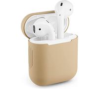 Coque de Protection en Silicone pour Apple Airpods 1 pour Airpod Marron Clair