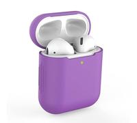 Coque de Protection en Silicone pour Apple Airpods 2 - Compatible avec Airpod - Violet