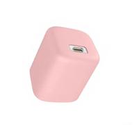 Coque de protection en silicone pour Baseus 65 W Adaptateur : résistant à la poussière et aux chocs 5 x 4 x 4 cm Noir (rose)