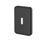 Coque de protection en silicone pour batterie externe Anker MagGO 10 000 mAh 15 W modèle A1664 (noir)