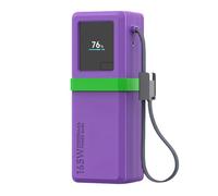 Coque de protection en silicone pour câble 20 000 mAh - Étui de protection pour PowerBank - Anti-rayures et résistant aux chocs - Coque absorbante pour institution