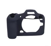 Coque de protection en silicone pour Canon EOS R63 qui préserve le viseur optique et le joint oculaire tout en ajoutant une protection au niveau de la surface (noir)