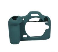 Coque de protection en silicone pour Canon EOS R63 qui préserve le viseur optique et le joint oculaire tout en ajoutant une protection au niveau de la surface (vert)