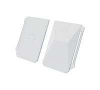 Coque de protection en silicone pour carte de clé de voiture Tesla Model 3/Model Y/Model X/Model S/Cybertruck, noir (blanc)