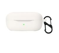 Coque de protection en silicone pour casque Bluetooth JBL Live Pro/Live Pro+ - Pour JBL Live Pro 2 / Live Pro Plus (blanc)