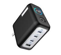 Coque de protection en silicone pour chargeur d'ordinateur portable Anker - Coque souple antichoc pour chargeur USB C 140 W Q0K1 MAX