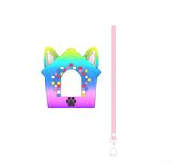 Coque de protection en silicone pour chien Bitzee Doghouse, résistante aux chocs, à la poussière, légère avec dragonne pratique pour un transport facile (coloré)