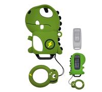 Coque de protection en silicone pour clé de voiture dinosaure - Coque de protection pour clé de voiture intelligente sans clé dinosaure pour homme et femme Zorq