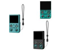 Coque de protection en silicone pour console de jeu ANBERNIC RG 35XX Pro - Couleur unie - Anti-rayures et anti-poussière - Vert